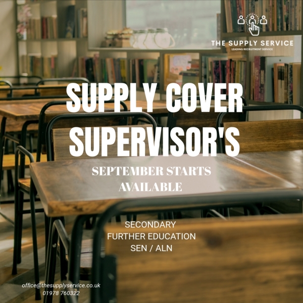 Supply Cover Supervisor Recruitment Drive 