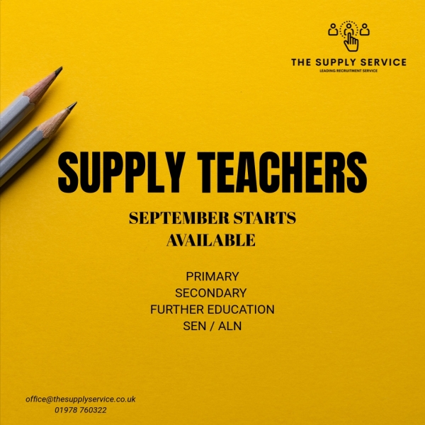 Supply Teachers Recruitment Drive 